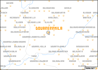 map of Douar er Rmila