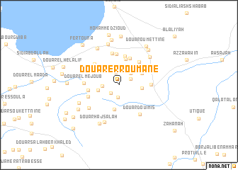 map of Douar er Roumane