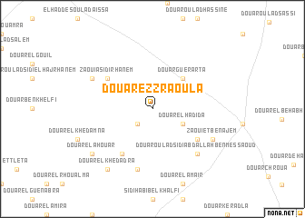 map of Douar ez Zraoula