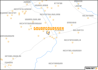 map of Douar Gouassem