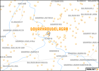 map of Douar Haoud el Agab