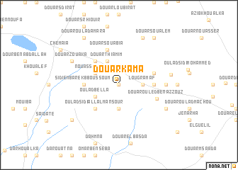 map of Douar Kama