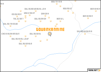 map of Douar Kannine