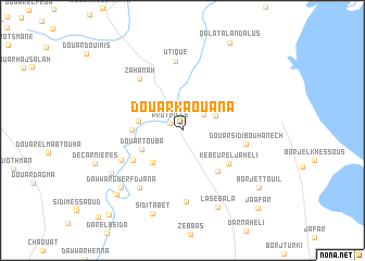 map of Douar Kaouana