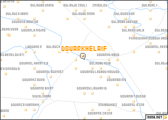 map of Douar Khelaïf