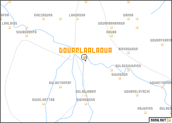 map of Douar Laalaoua