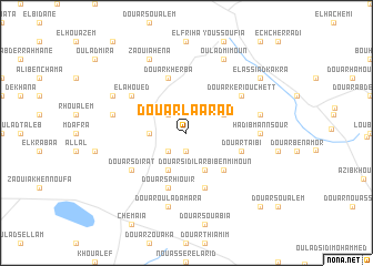 map of Douar Laârad