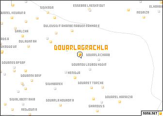 map of Douar Lagrachla