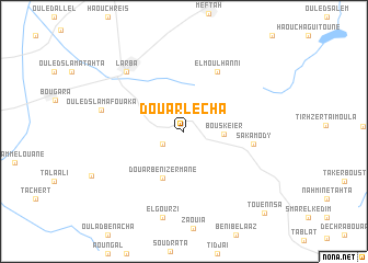 map of Douar Lechʼa