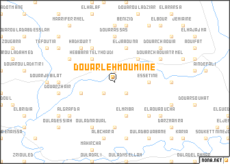 map of Douar Lehmoumiine