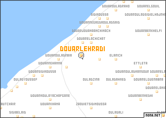 map of Douar Lehradi