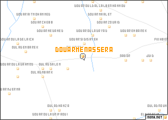 map of Douar Menassera