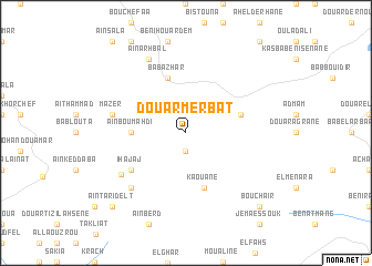map of Douar Merbat