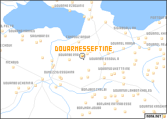 map of Douar Messeftine