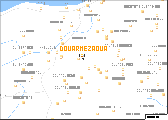 map of Douar Mezaoua