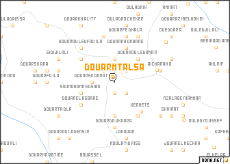map of Douar MʼTalsa
