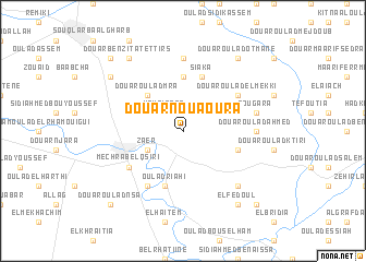 map of Douar Nouaoura