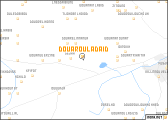 map of Douar Oulad Aïd