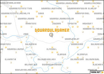 map of Douar Oulad Amer