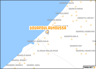 map of Douar Oulad Moussa