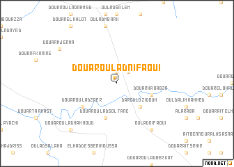 map of Douar Oulad Nifaoui