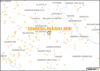 map of Douar Oulad Sidi el Arbi