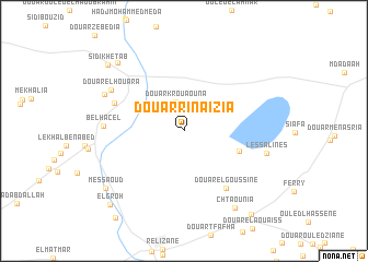 map of Douar Rinaïzia