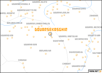 map of Douar Seka Sghir