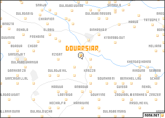 map of Douar Siar