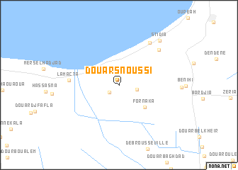 map of Douar Snoussi