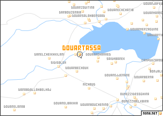 map of Douar Tassa