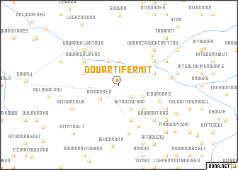 map of Douar Tifermit