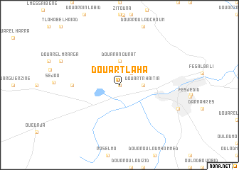 map of Douar Tlaha