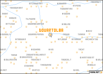 map of Douar Tolba