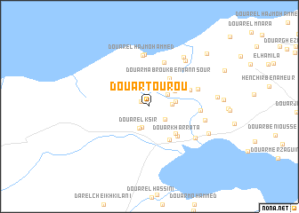 map of Douar Tourou