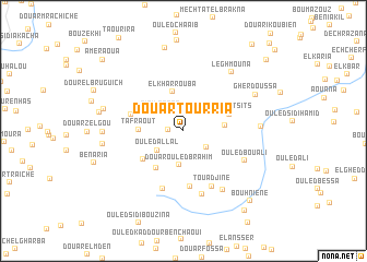 map of Douar Tourria