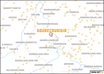 map of Douar Zouaïdia