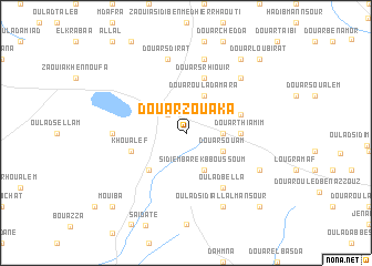 map of Douar Zouaka