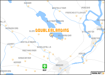 map of Double A Landing