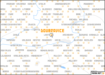 map of Doubravice