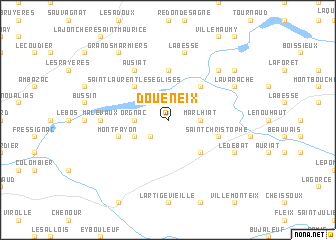 map of Doueneix