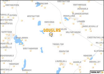 map of Douglas