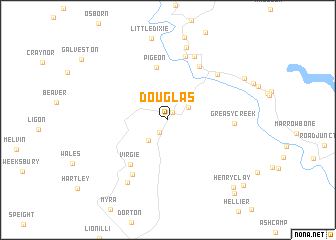 map of Douglas