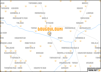 map of Dougouloumi