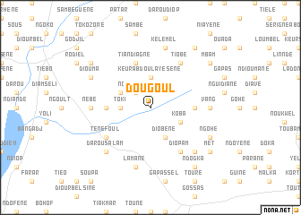 map of Dougoul
