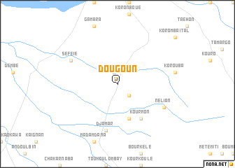 map of Dougoun