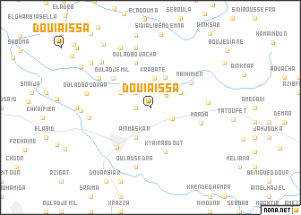 map of Doui Aïssa