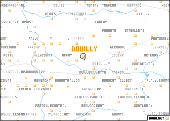 map of Douilly