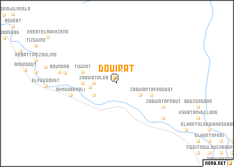 map of Douirat