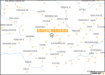 map of Doukilabougou